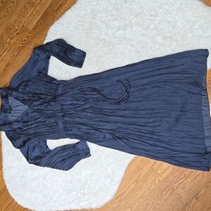 J. Crew Navy Maxi Dress